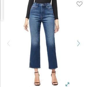 Good American Crop Leg Jeans